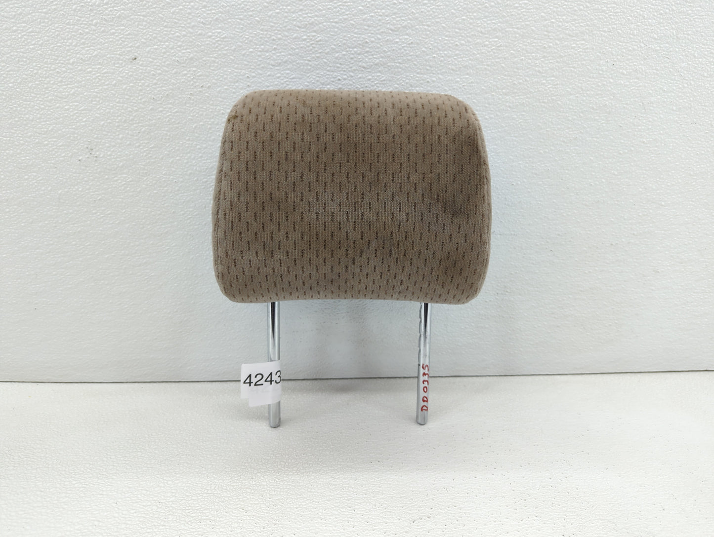 2002 Toyota Camry Headrest Head Rest Front Driver Passenger Seat Beige - Oemusedautoparts1.com