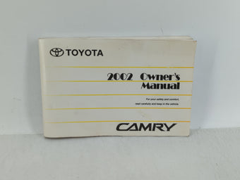 compare product 2002 Toyota Camry Owners Manual Book Guide P/N:01999-33544 OEM Used Auto Parts
