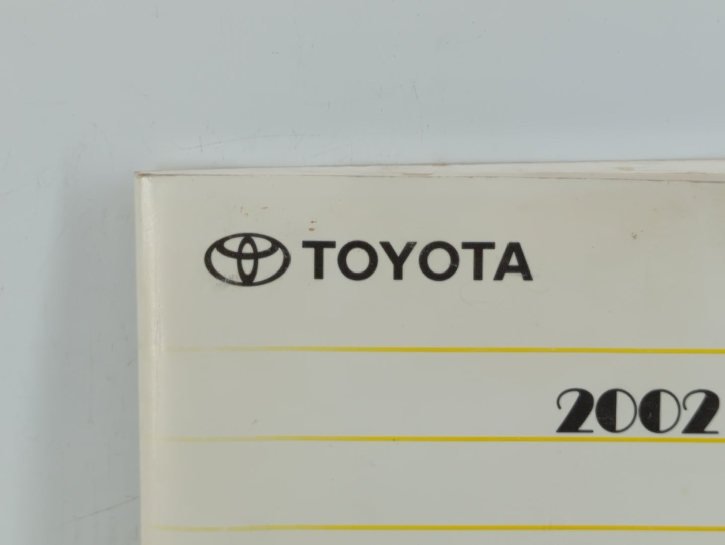 2002 Toyota Camry Owners Manual Book Guide P/N:01999-33544 OEM Used Auto Parts - Oemusedautoparts1.com