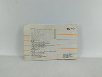 2002 Toyota Camry Owners Manual Book Guide P/N:01999-33544 OEM Used Auto Parts - Oemusedautoparts1.com