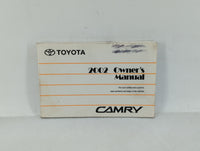 2002 Toyota Camry Owners Manual Book Guide OEM Used Auto Parts - Oemusedautoparts1.com
