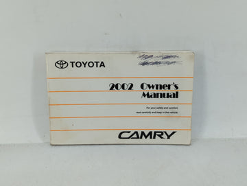 2002 Toyota Camry Owners Manual Book Guide OEM Used Auto Parts - Oemusedautoparts1.com