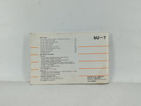 2002 Toyota Camry Owners Manual Book Guide OEM Used Auto Parts - Oemusedautoparts1.com