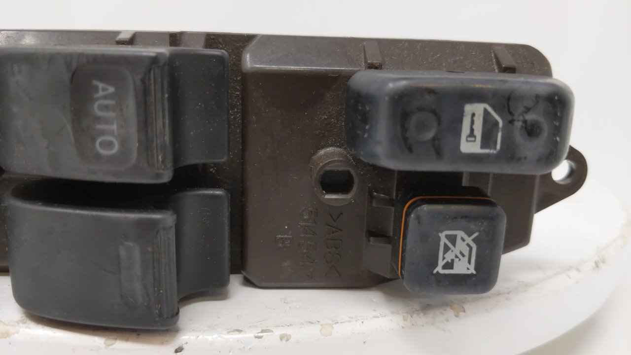 2002 Toyota Camry Master Power Window Switch Replacement Driver Side Left Fits OEM Used Auto Parts - Oemusedautoparts1.com