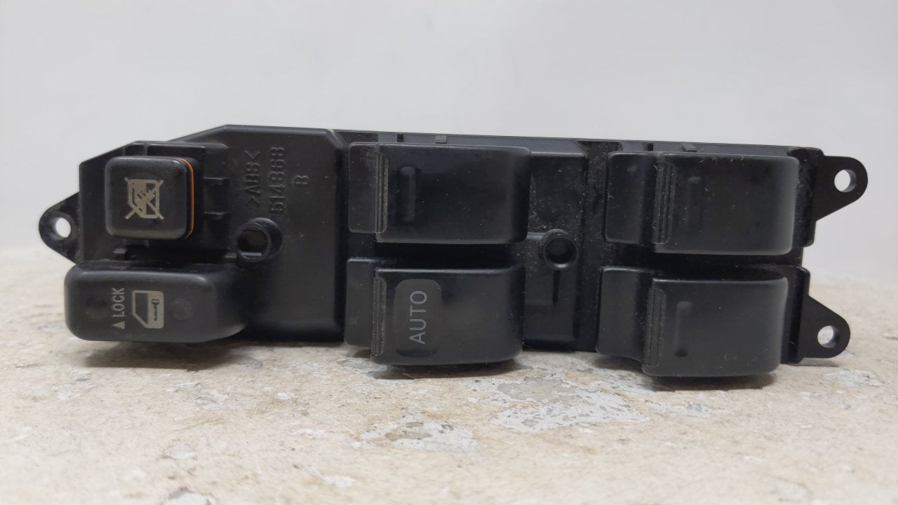 2002 Toyota Camry Master Power Window Switch Replacement Driver Side Left Fits OEM Used Auto Parts - Oemusedautoparts1.com