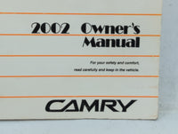 2002 Toyota Camry Owners Manual Book Guide OEM Used Auto Parts - Oemusedautoparts1.com