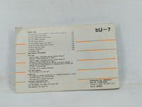 2002 Toyota Camry Owners Manual Book Guide OEM Used Auto Parts - Oemusedautoparts1.com