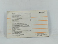2002 Toyota Camry Owners Manual Book Guide OEM Used Auto Parts - Oemusedautoparts1.com