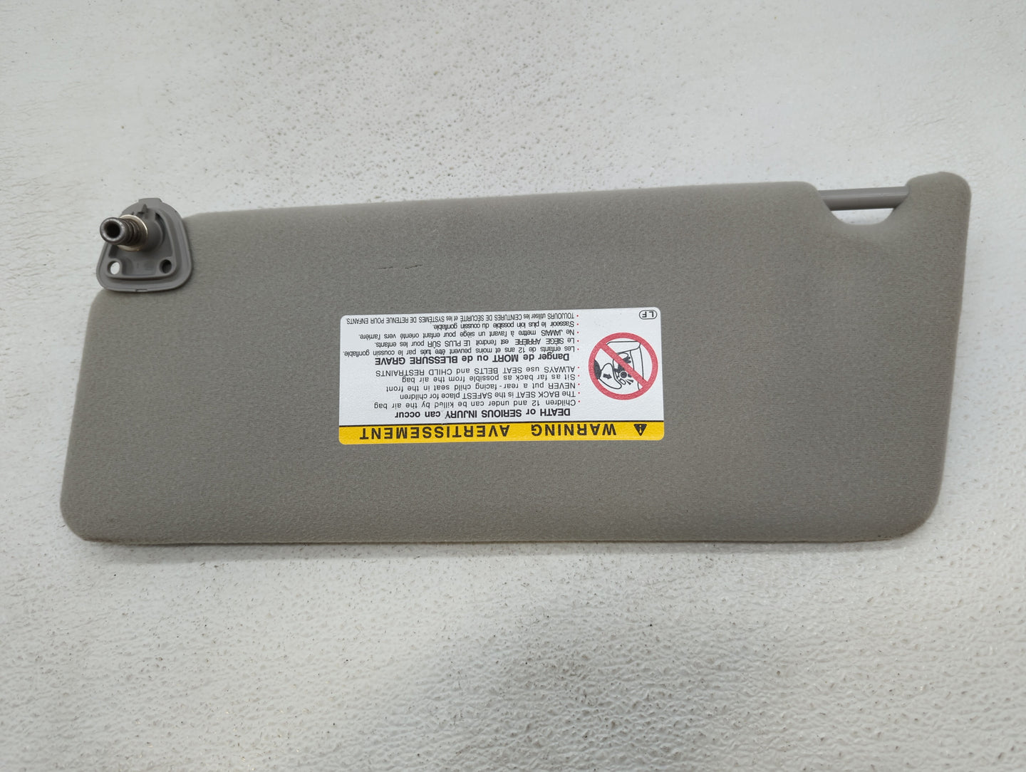 2002-2006 Toyota Camry Sun Visor Shade Replacement Passenger Right Mirror Fits Fits 2002 2003 2004 2005 2006 OEM Used Auto P