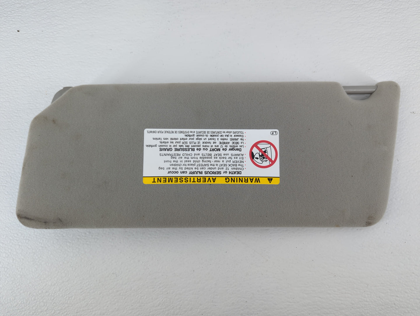 2002-2006 Toyota Camry Sun Visor Shade Replacement Passenger Right Mirror Fits Fits 2002 2003 2004 2005 2006 OEM Used Auto P