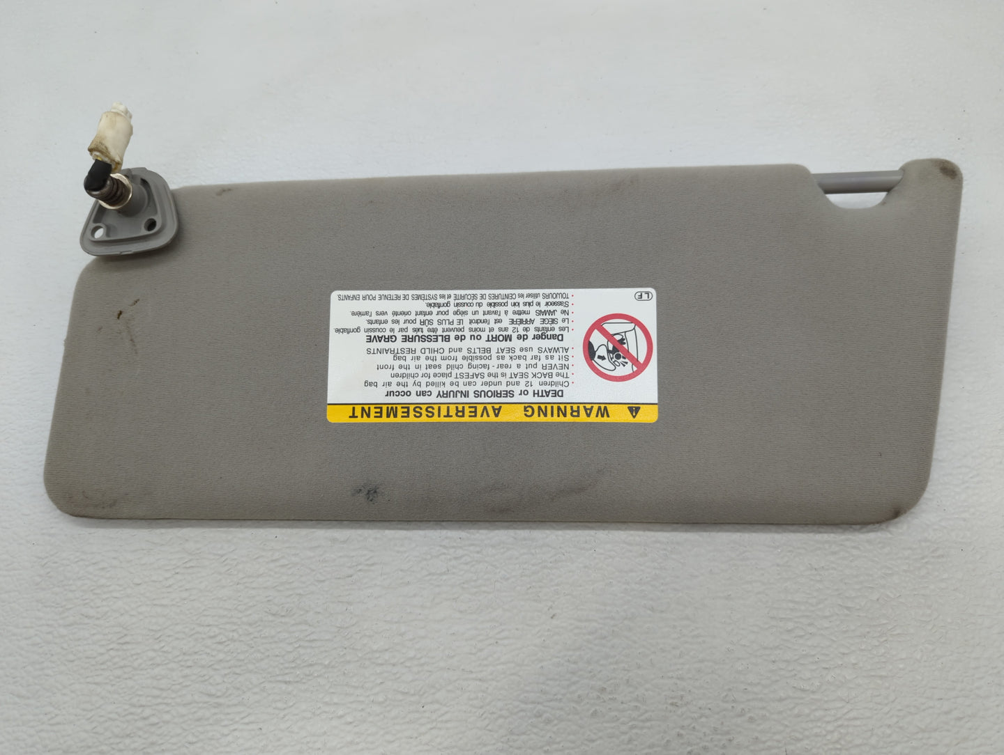 2002-2006 Toyota Camry Sun Visor Shade Replacement Passenger Right Mirror Fits Fits 2002 2003 2004 2005 2006 OEM Used Auto P