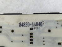 2002-2006 Toyota Camry Master Power Window Switch Replacement Driver Side Left P/N:84820-AA040 Fits OEM Used Auto Parts - Oe