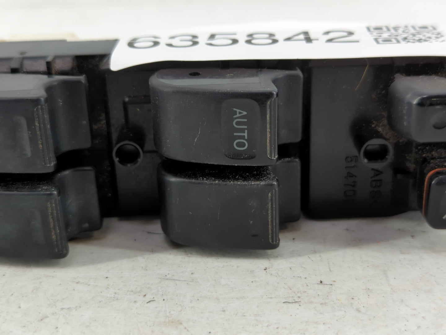 2002-2005 Toyota Camry Master Power Window Switch Replacement Driver Side Left P/N:84820-AA040 84820-AA040 Fits OEM Used Aut