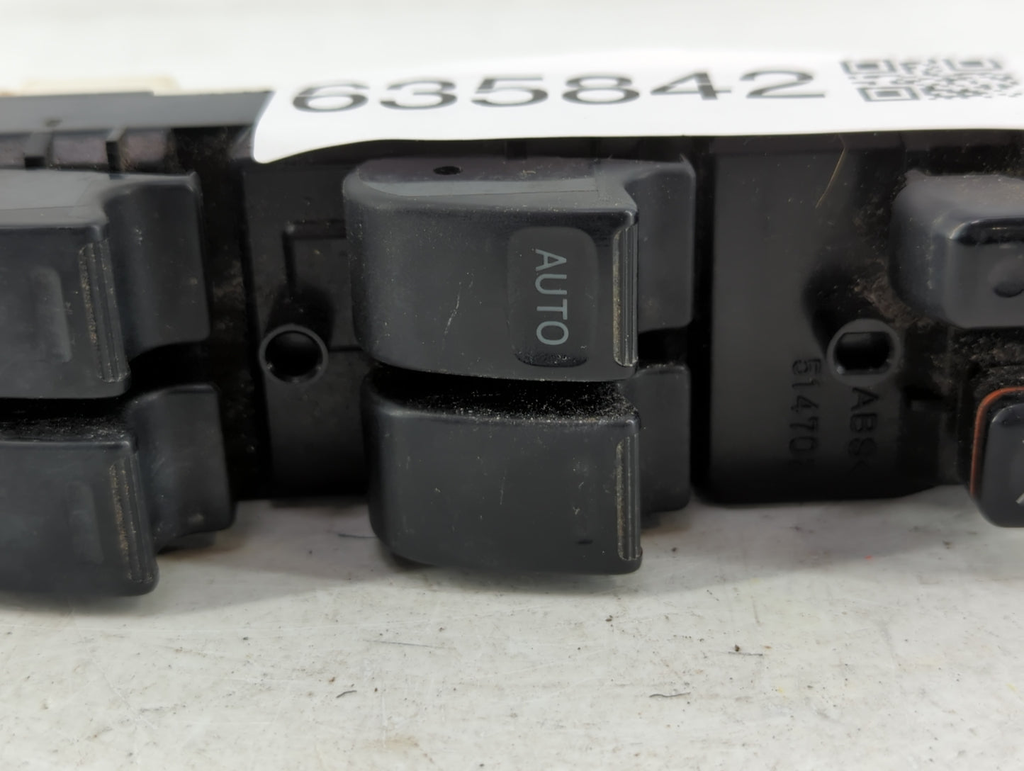 2002-2005 Toyota Camry Master Power Window Switch Replacement Driver Side Left P/N:84820-AA040 84820-AA040 Fits OEM Used Aut