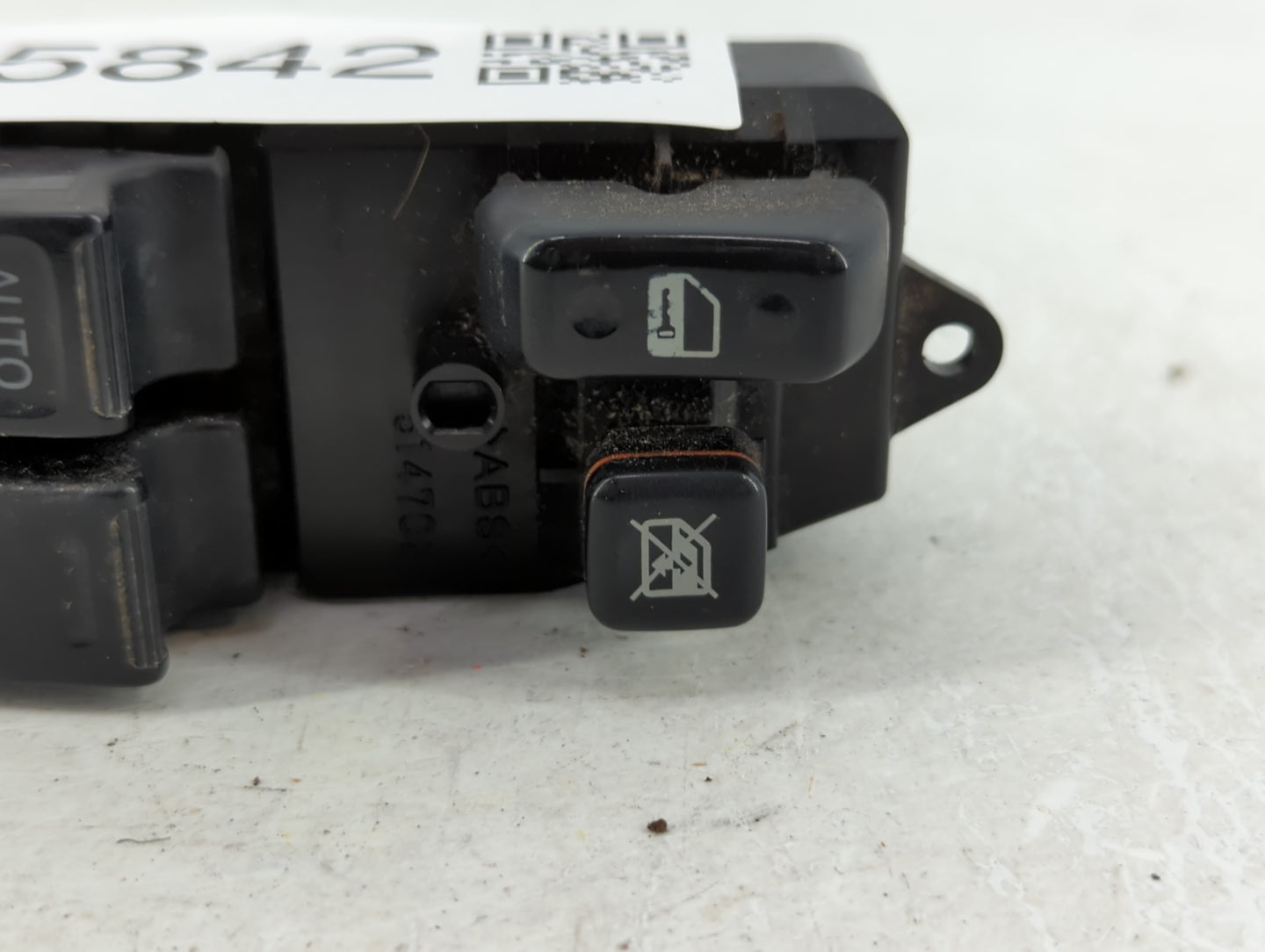 2002-2005 Toyota Camry Master Power Window Switch Replacement Driver Side Left P/N:84820-AA040 84820-AA040 Fits OEM Used Aut