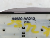 2002-2005 Toyota Camry Master Power Window Switch Replacement Driver Side Left P/N:84820-AA040 84820-AA040 Fits OEM Used Aut