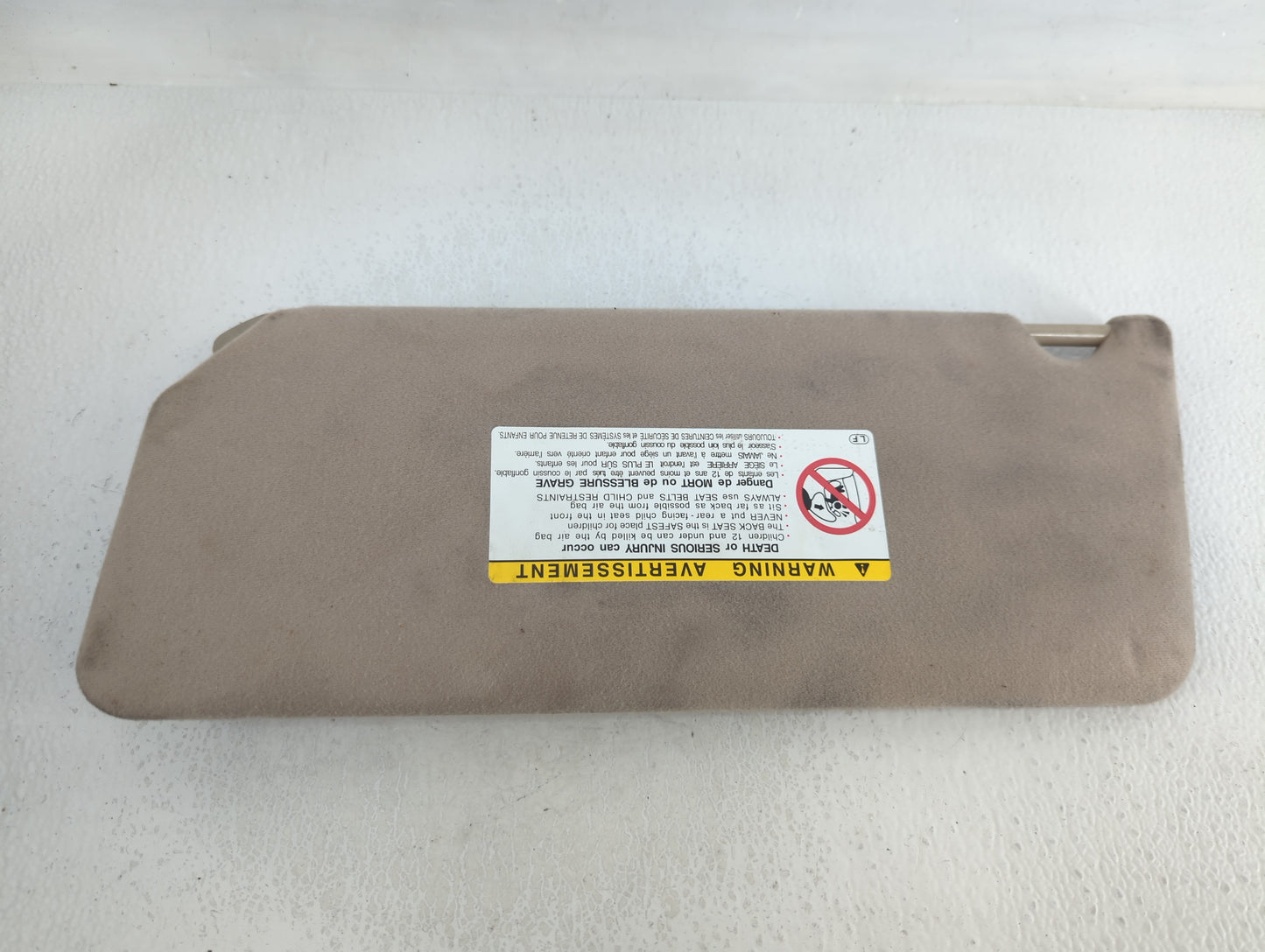 2002-2006 Toyota Camry Sun Visor Shade Replacement Passenger Right Mirror Fits Fits 2002 2003 2004 2005 2006 OEM Used Auto P