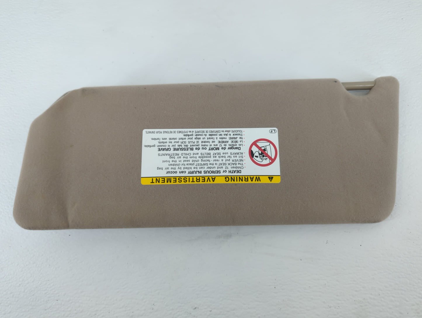 2002-2006 Toyota Camry Sun Visor Shade Replacement Passenger Right Mirror Fits Fits 2002 2003 2004 2005 2006 OEM Used Auto P