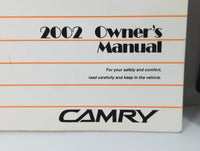 2002 Toyota Camry Owners Manual Book Guide P/N:01999-33544 OEM Used Auto Parts - Oemusedautoparts1.com