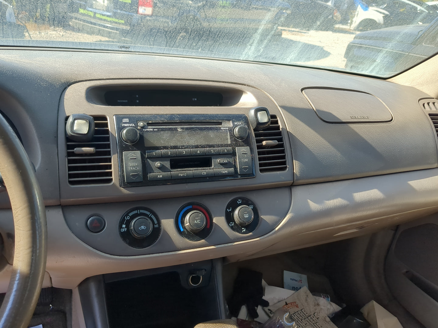 2002-2006 Toyota Camry Climate Control Module Temperature AC/Heater Replacement Fits Fits 2002 2003 2004 2005 2006 OEM Used 