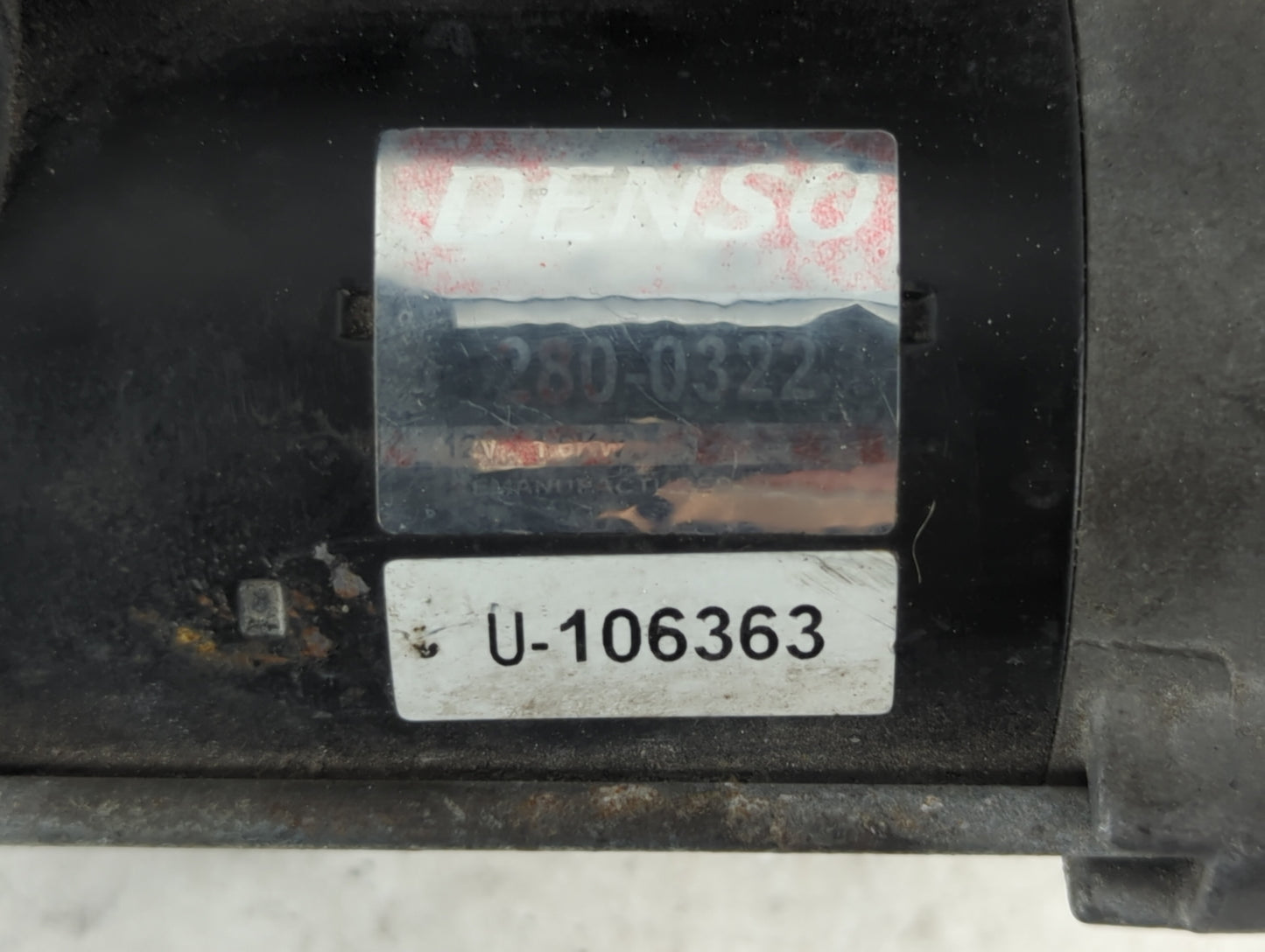 2002-2006 Toyota Camry Car Starter Motor Solenoid OEM P/N:U-136140 280-0322 Fits Fits 2002 2003 2004 2005 2006 2007 OEM Used