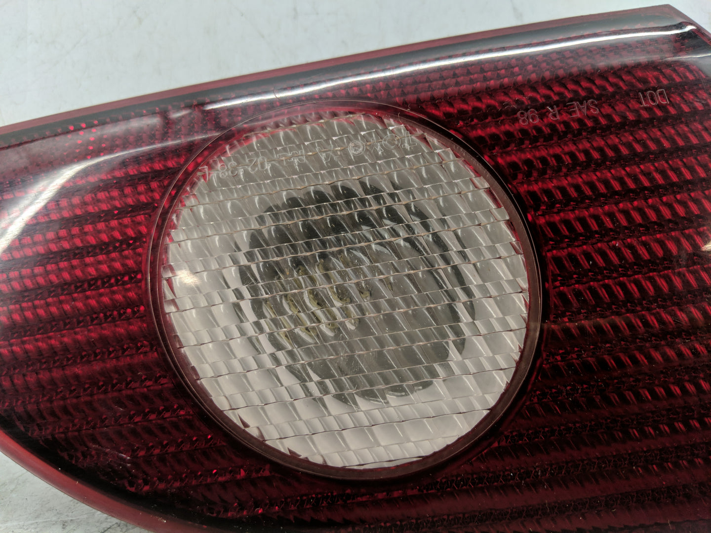2001-2002 Toyota Corolla Tail Light Assembly Driver Left OEM Fits Fits 2001 2002 OEM Used Auto Parts - Oemusedautoparts1.com