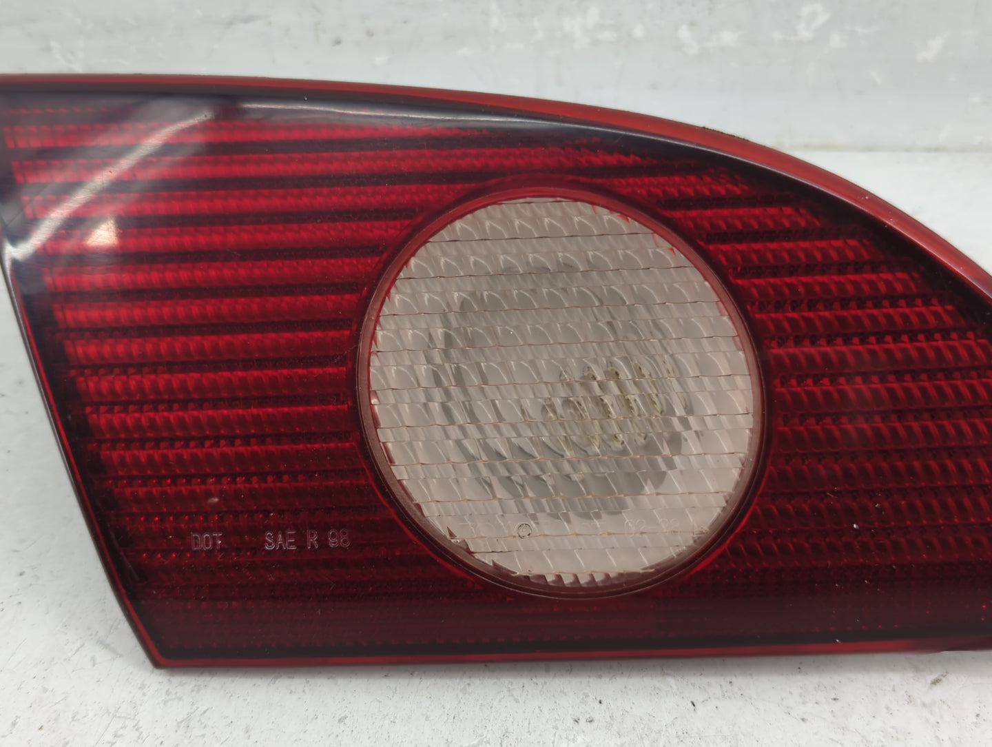 2001-2002 Toyota Corolla Tail Light Assembly Driver Left OEM Fits Fits 2001 2002 OEM Used Auto Parts - Oemusedautoparts1.com