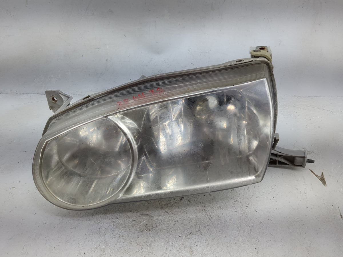 2001-2002 Toyota Corolla Driver Left Oem Head Light Headlight Lamp 1481309 - Oemusedautoparts1.com