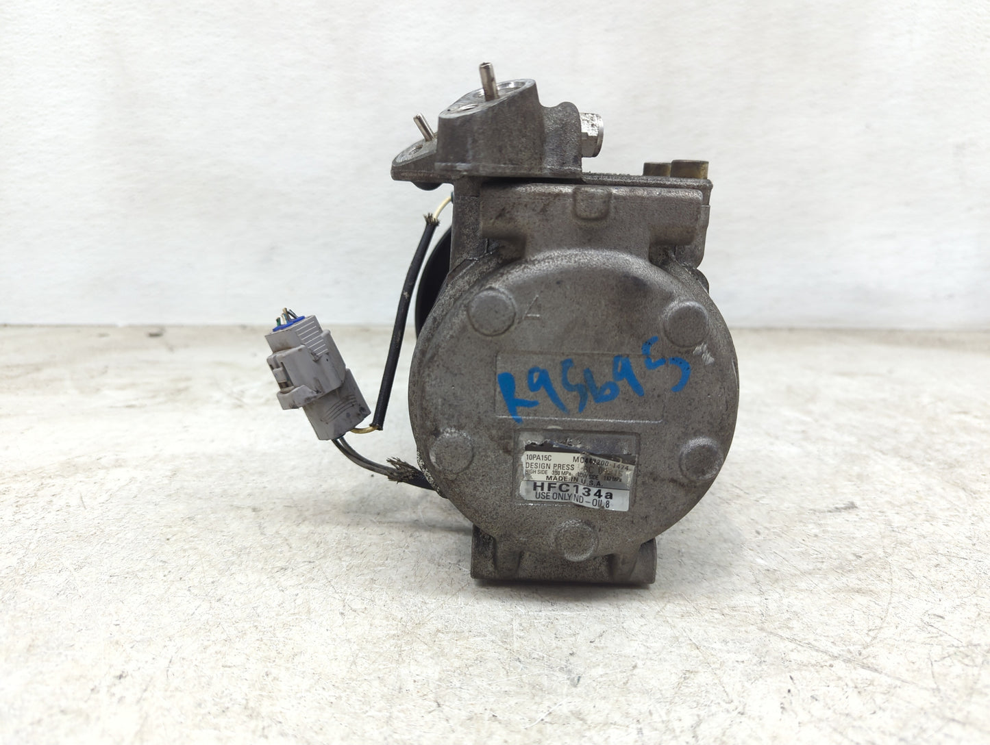 2002 Toyota Corolla Air Conditioning A/c Ac Compressor Oem - Oemusedautoparts1.com