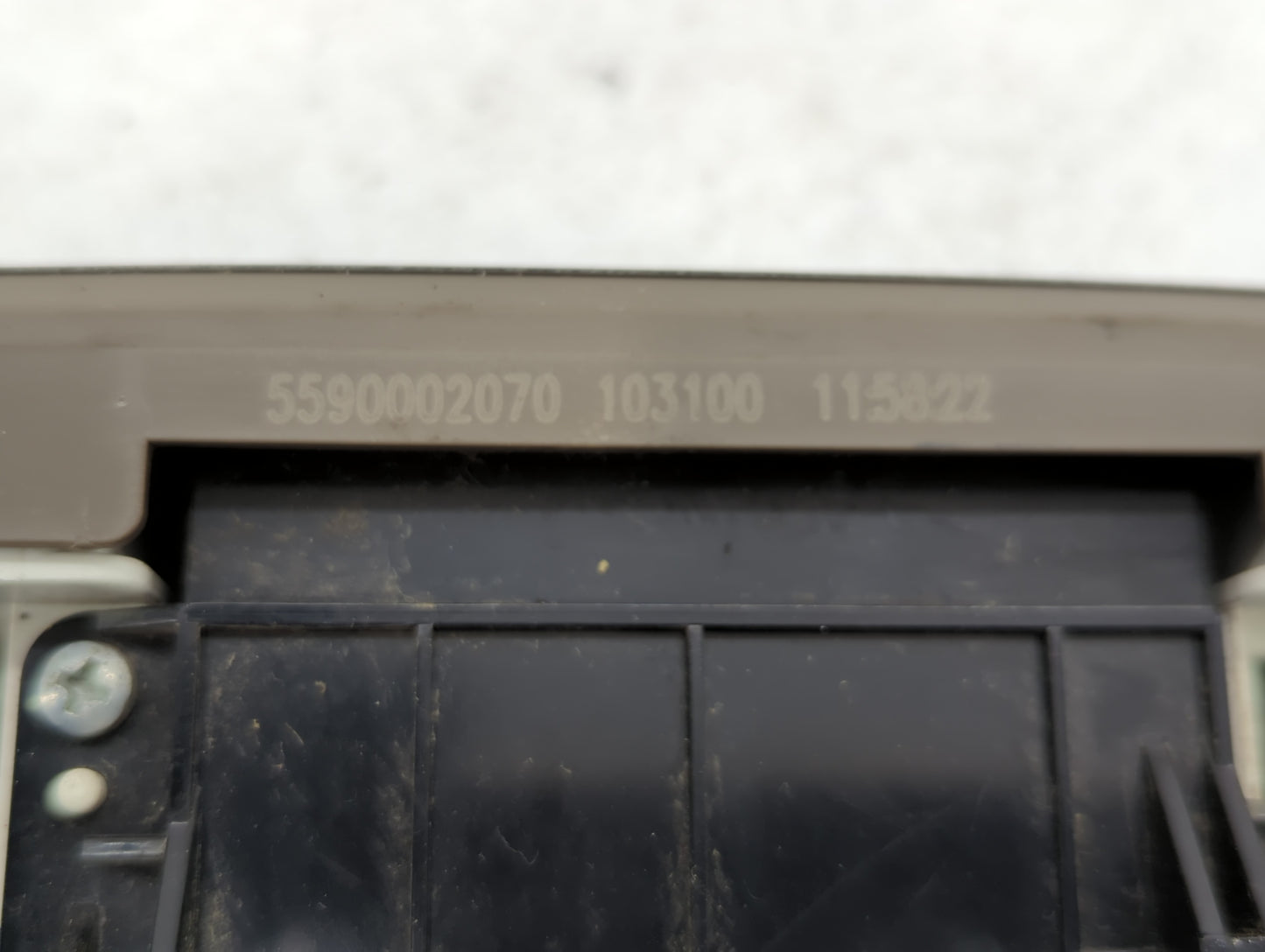 2001-2002 Toyota Corolla Climate Control Module Temperature AC/Heater Replacement P/N:5590002070 Fits Fits 2001 2002 OEM Use