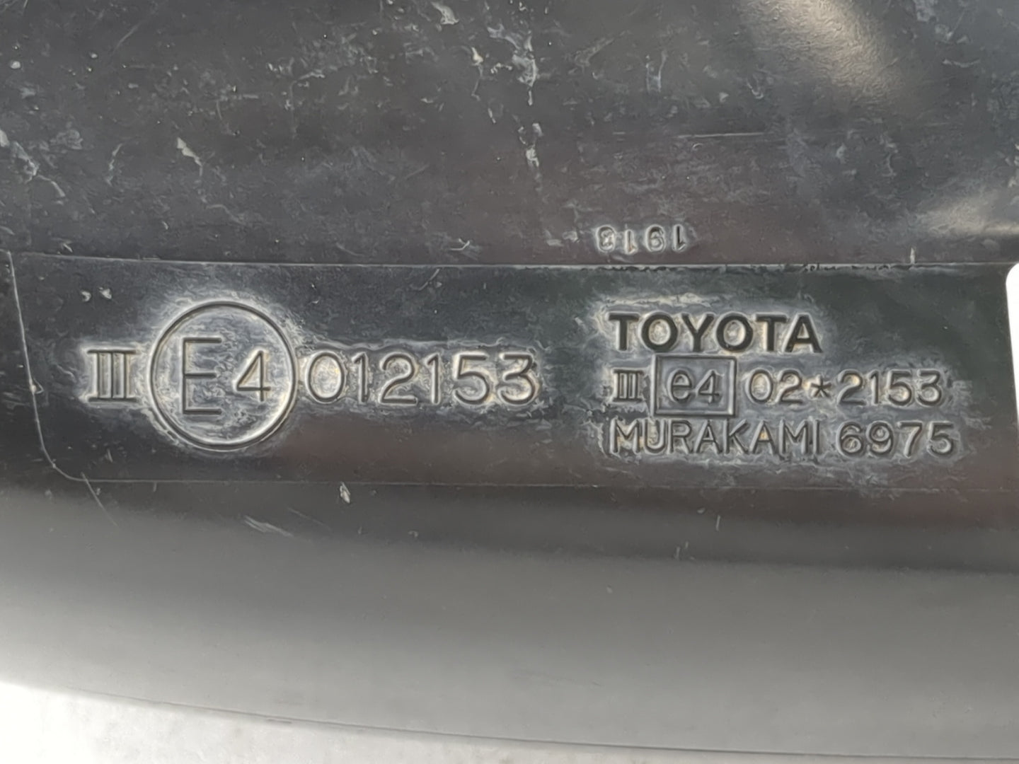 2001-2003 Toyota Rav4 Driver Side View Mirror - Left Door Mirror OEM Used - Oemusedautoparts1.com