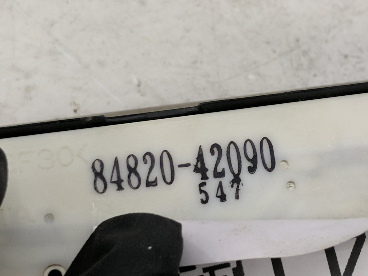 2001-2003 Toyota Rav4 Master Power Window Switch Replacement Driver Side Left P/N:84820-42090 Fits Fits 2001 2002 2003 OEM U