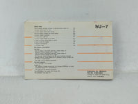 2002 Toyota Solara Owners Manual Book Guide OEM Used Auto Parts - Oemusedautoparts1.com