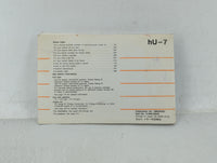 2002 Toyota Solara Owners Manual Book Guide OEM Used Auto Parts - Oemusedautoparts1.com