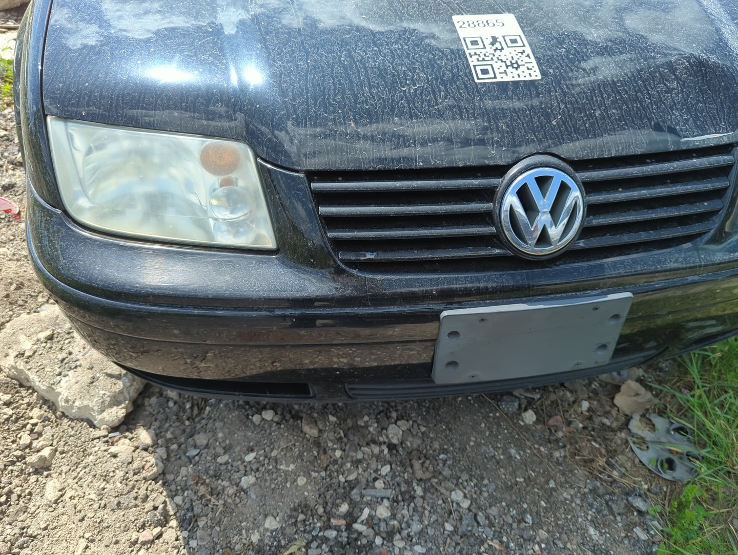 1999-2003 Volkswagen Jetta Front Bumper - Oem - Oemusedautoparts1.com
