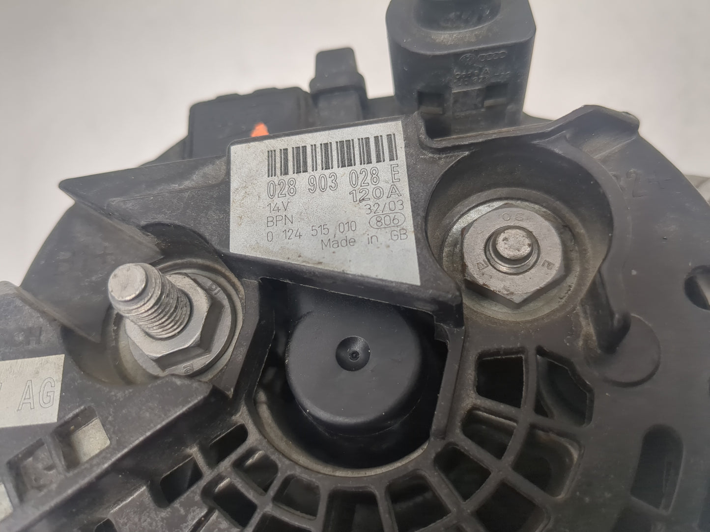 1999-2006 Volkswagen Jetta Alternator Replacement Generator Charging Assembly Engine OEM P/N:07K 903 023 C Fits OEM Used Aut