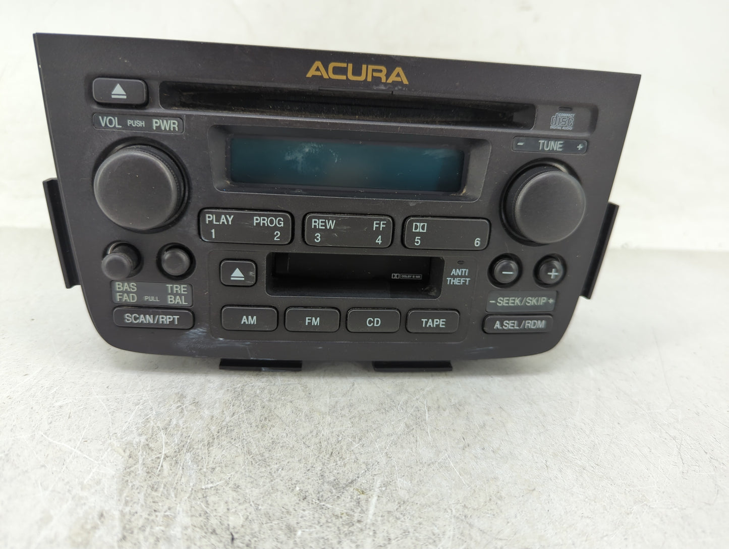2003 Acura Mdx Radio AM FM Cd Player Receiver Replacement P/N:39101-S3V-A040-M1 Fits OEM Used Auto Parts - Oemusedautoparts1