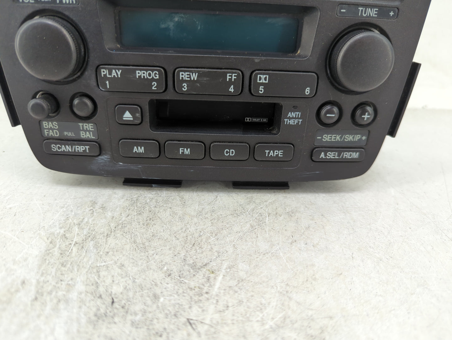2003 Acura Mdx Radio AM FM Cd Player Receiver Replacement P/N:39101-S3V-A040-M1 Fits OEM Used Auto Parts - Oemusedautoparts1