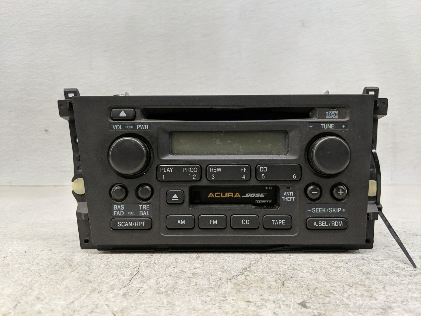 2003 Acura Tl Radio AM FM Cd Player Receiver Replacement P/N:39101-S0K-A110-M1 Fits OEM Used Auto Parts - Oemusedautoparts1.