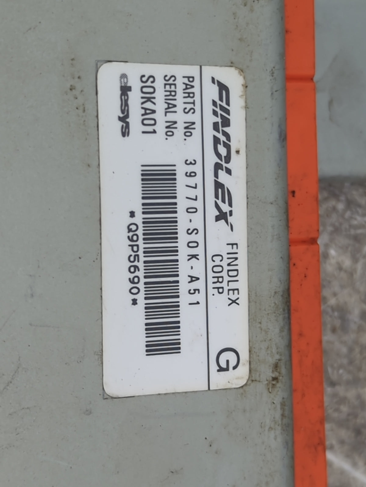 2002-2003 Acura Tl PCM Engine Control Computer ECU ECM PCU OEM P/N:39770-S0K-A51 Fits 2002 2003 OEM Used Auto Parts - Oemuse