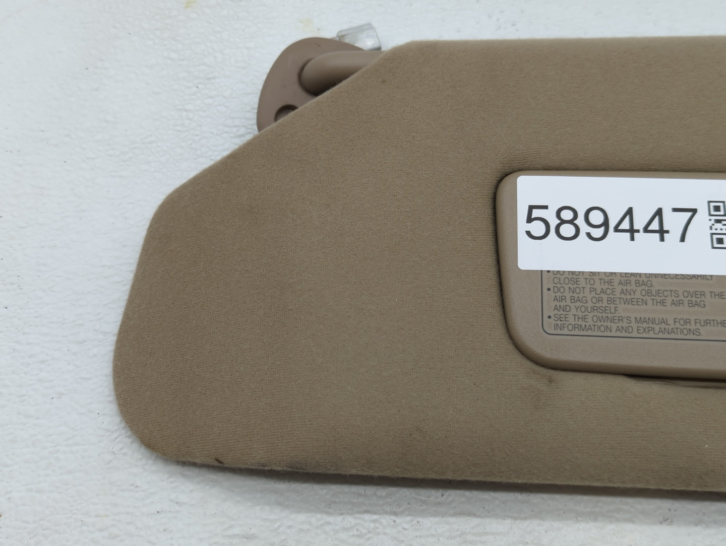 1999-2003 Acura Tl Sun Visor Shade Replacement Driver Left Mirror Fits Fits 1999 2000 2001 2002 2003 OEM Used Auto Parts - O