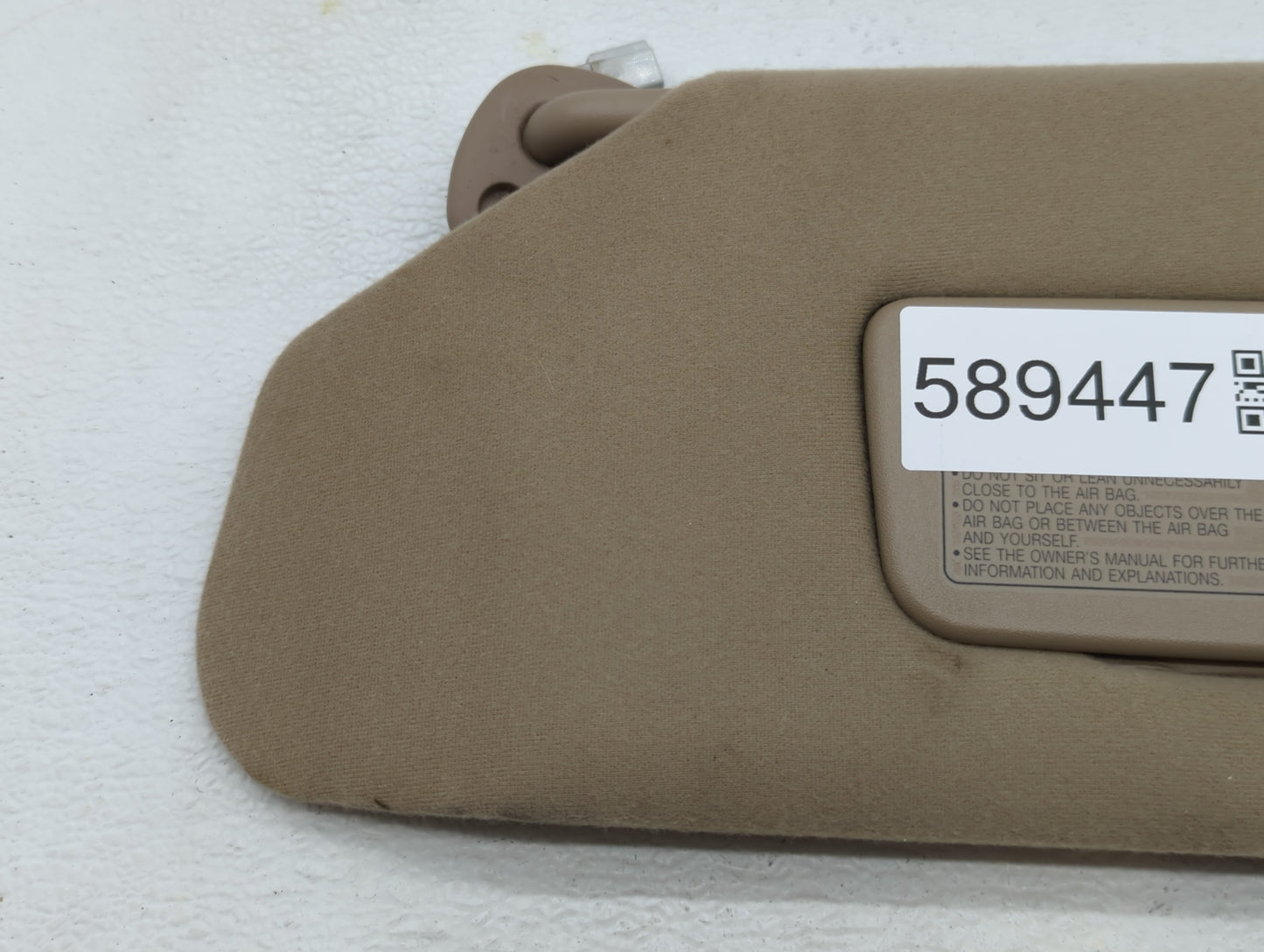 1999-2003 Acura Tl Sun Visor Shade Replacement Driver Left Mirror Fits Fits 1999 2000 2001 2002 2003 OEM Used Auto Parts - O