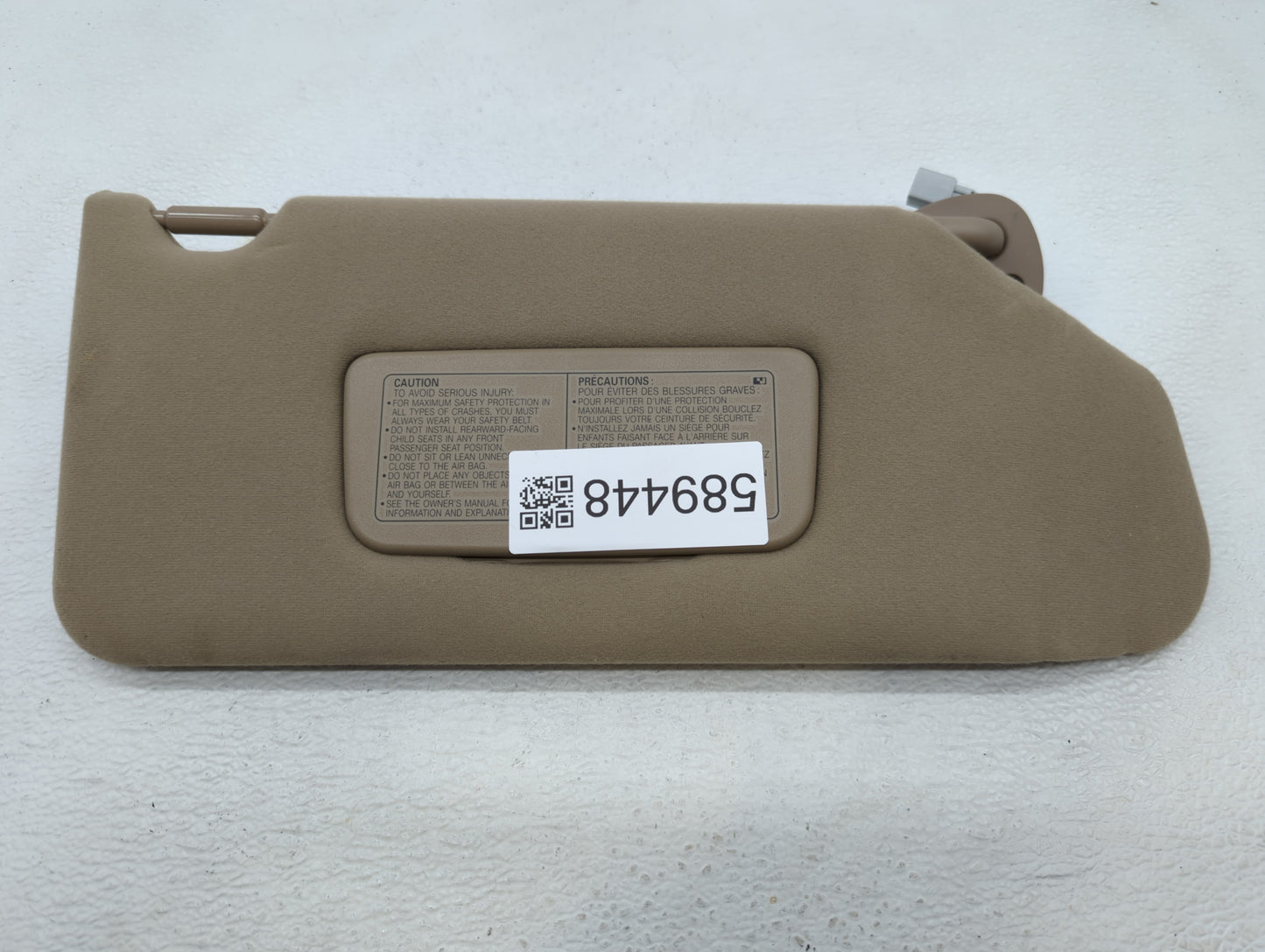 1999-2003 Acura Tl Sun Visor Shade Replacement Passenger Right Mirror Fits Fits 1999 2000 2001 2002 2003 OEM Used Auto Parts