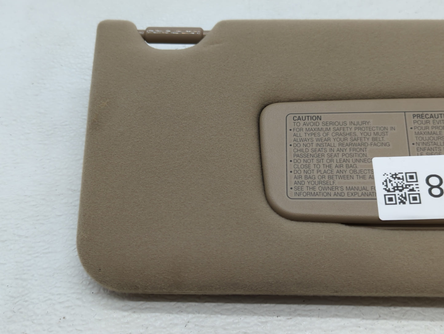1999-2003 Acura Tl Sun Visor Shade Replacement Passenger Right Mirror Fits Fits 1999 2000 2001 2002 2003 OEM Used Auto Parts