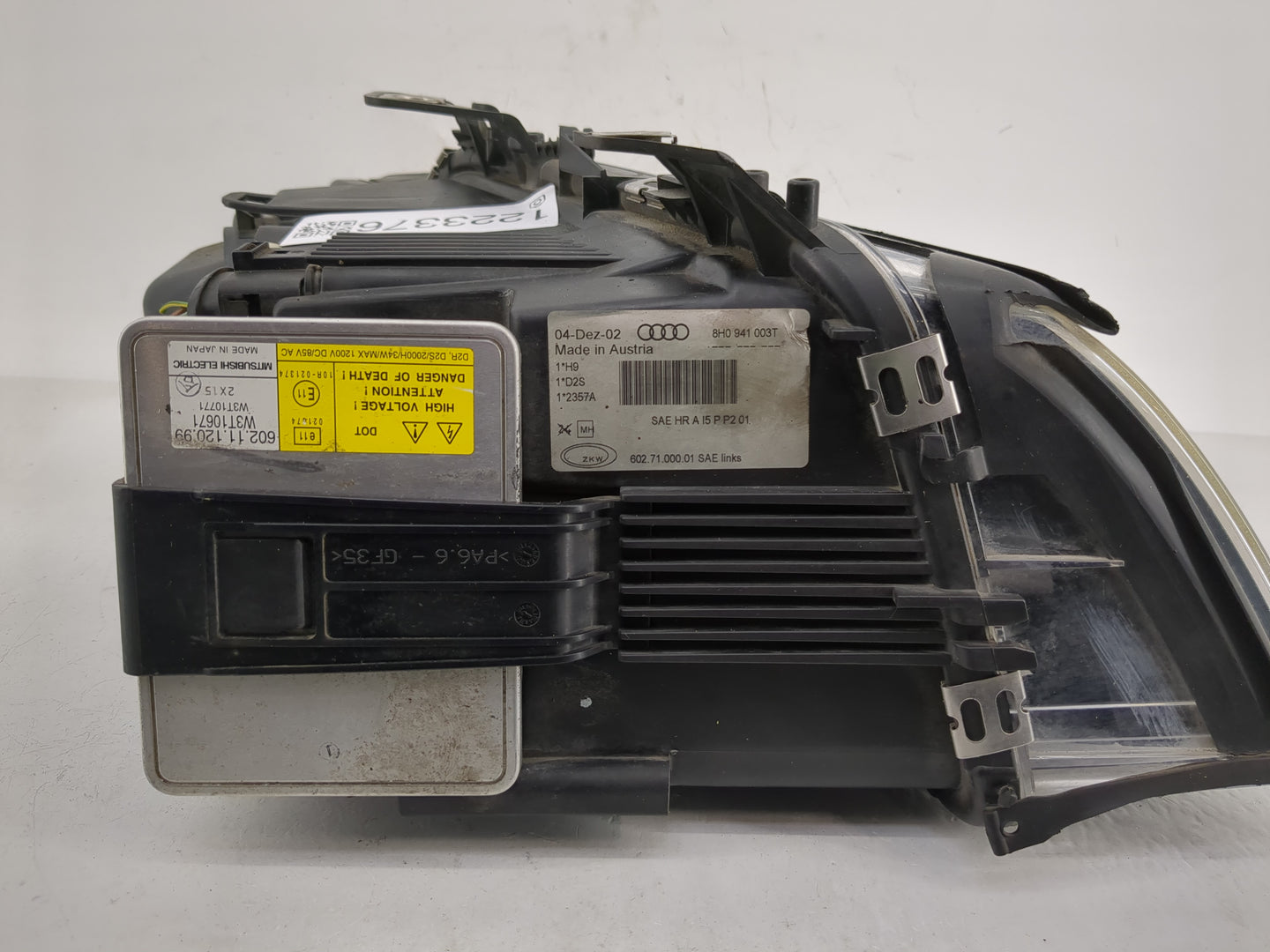 2003-2003 Audi A4 Driver Left Oem Head Light Headlight Lamp - Oemusedautoparts1.com