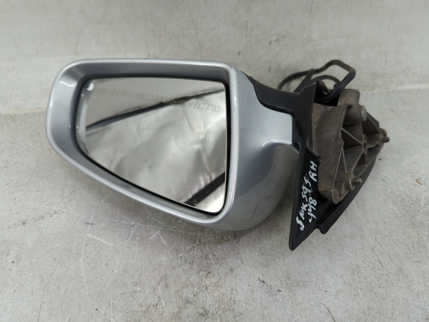 2002-2008 Audi A4 Passenger Side View Mirror - Right Door Mirror OEM Used - Oemusedautoparts1.com