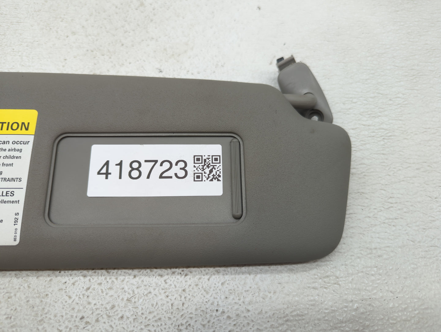 2002-2008 Audi A4 Sun Visor Shade Replacement Passenger Right Mirror Fits Fits 2002 2003 2004 2005 2006 2007 2008 OEM Used A