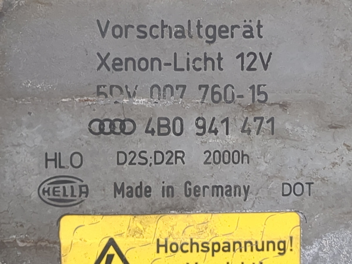 2003 Audi A6 Headlight Ballast Head Light - Oemusedautoparts1.com