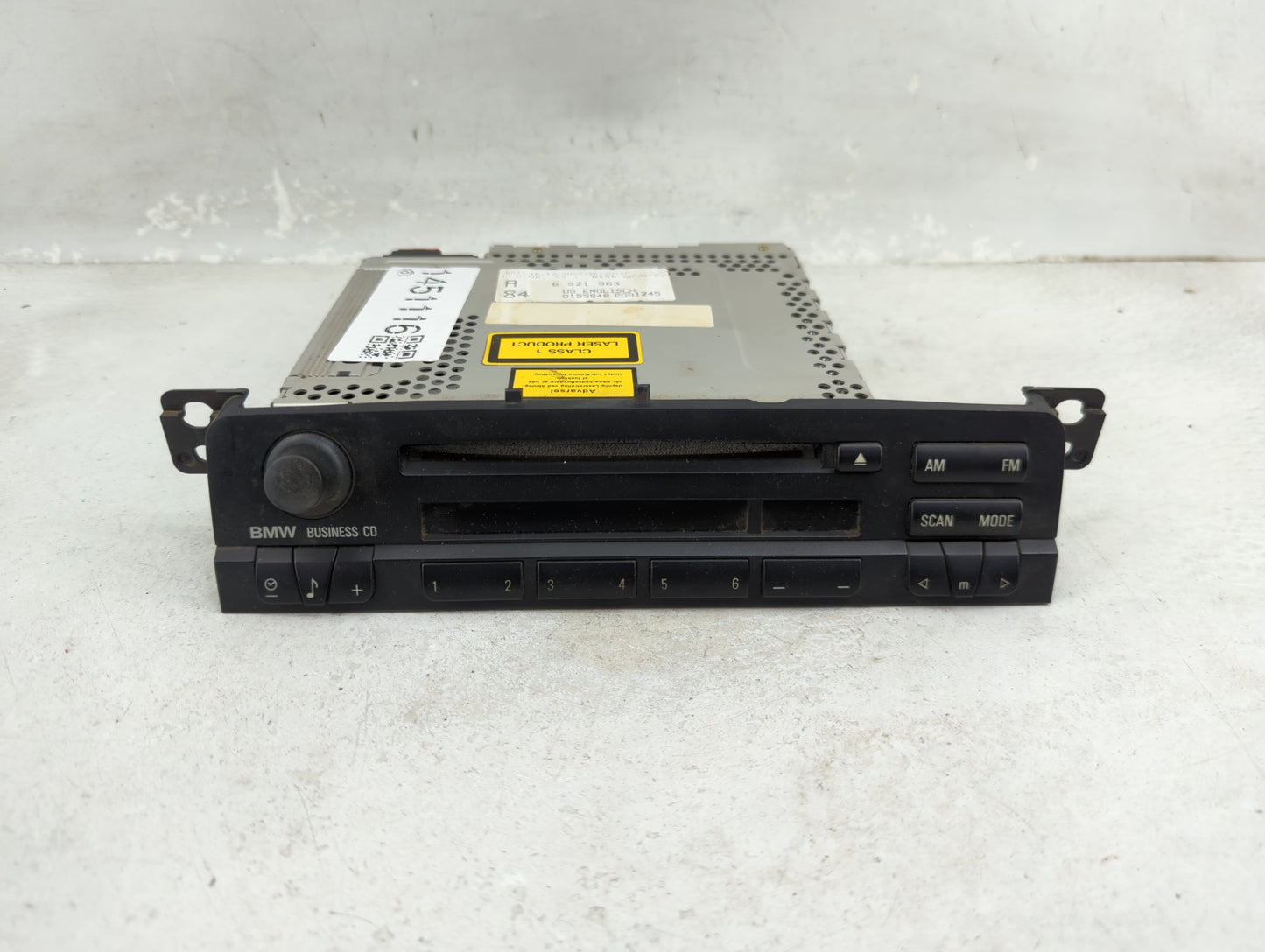 2002-2004 Bmw 325i Radio AM FM Cd Player Receiver Replacement P/N:6921963 6512695121383 Fits Fits 2002 2003 2004 2005 2006 O