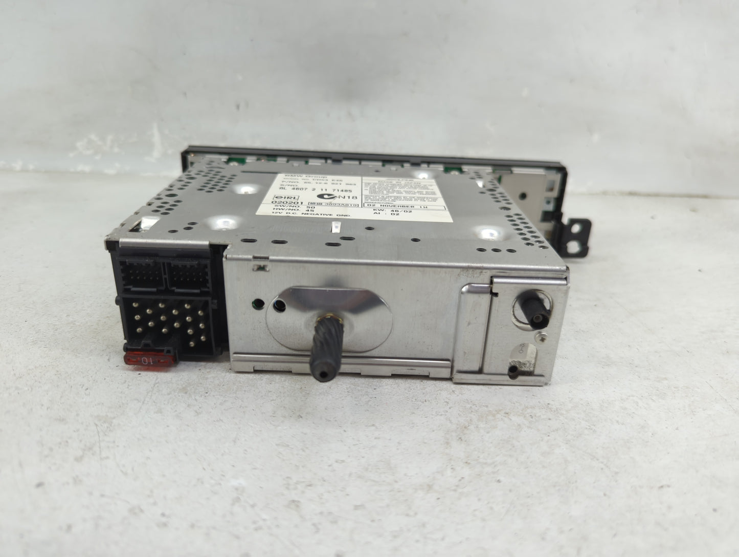 2002-2004 Bmw 325i Radio AM FM Cd Player Receiver Replacement P/N:6921963 6512695121383 Fits Fits 2002 2003 2004 2005 2006 O